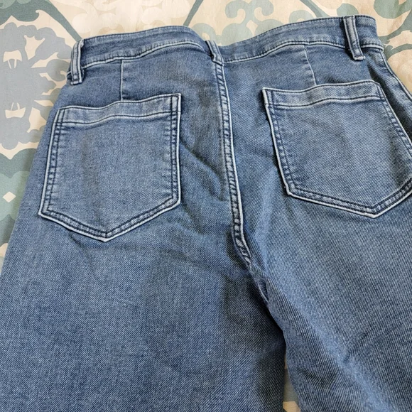 Faherty Stretch Terry Patch Pocket Jeans Riverton - Picture 3 of 5